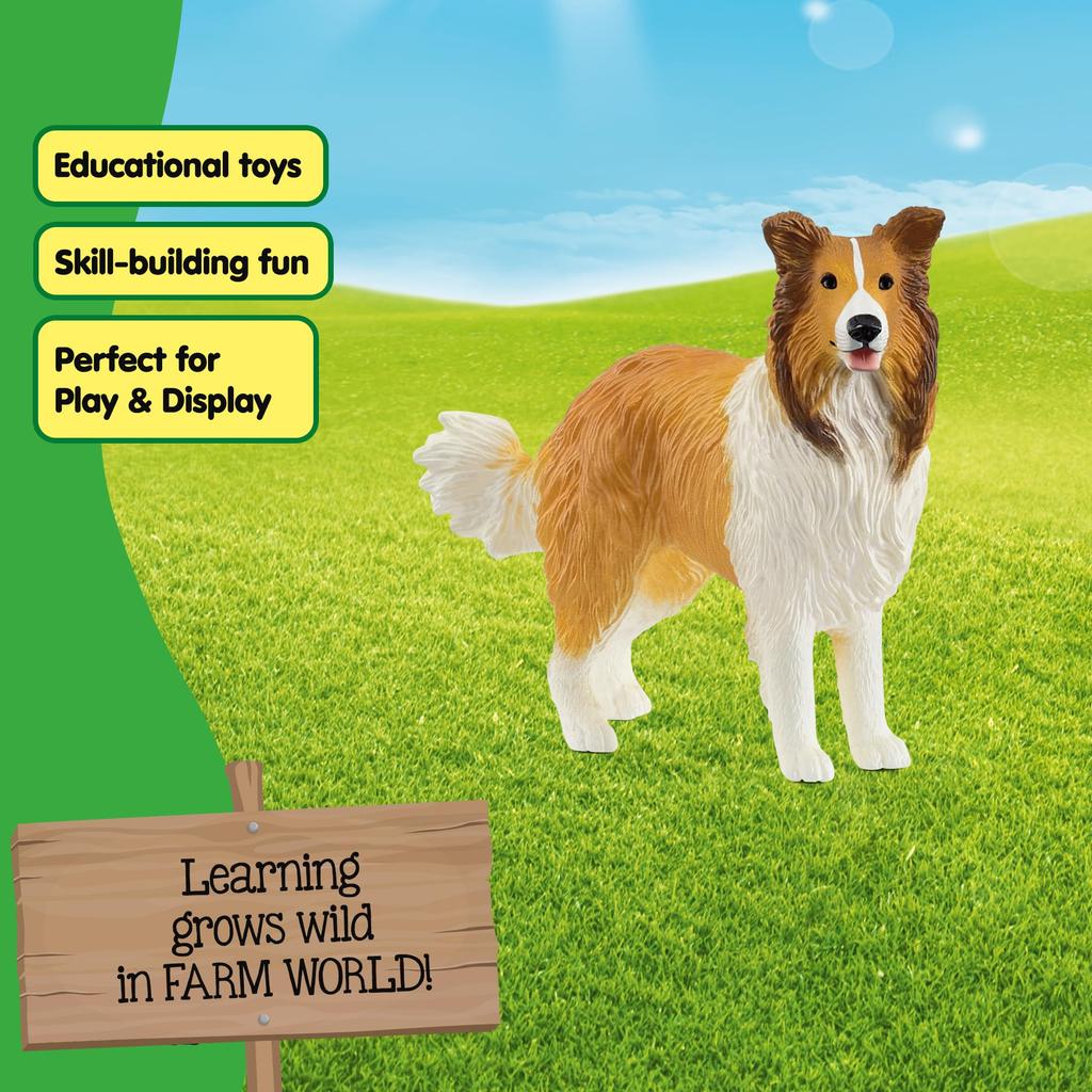Schleich Farm World Collie 13998