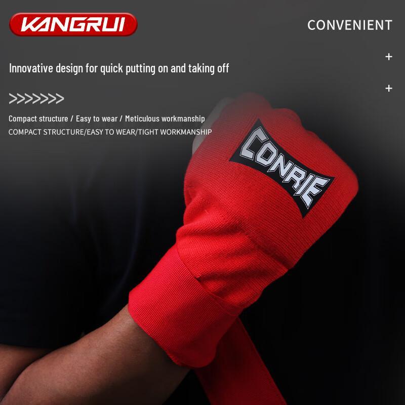 BrangdyKANGRUI Knitted Half-Finger Boxing Gloves One Size