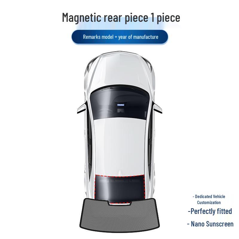 AION V T-Rex Car Window Magnetic Sunshade: UV Protection, Heat Insulation, Side Window Mesh