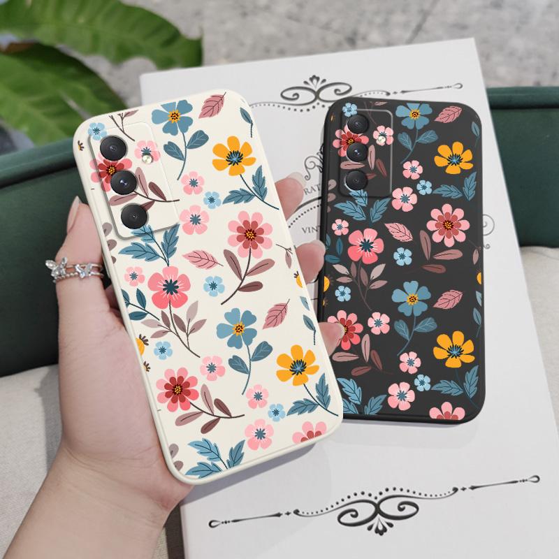 Flowerstalk Flower Phone Case For Samsung Galaxy A17 A07 A56 A36 A26 A16 A06 A55 A35 A25 A15 A05 A54 A34 A24 A14 A04 Silicone Co