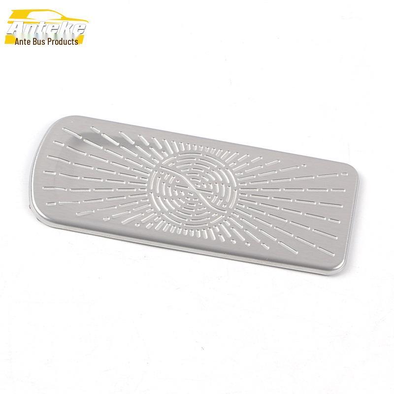 

C-Series Glove Box Speaker Cover: Stainless Steel Decorative Sticker Accessory