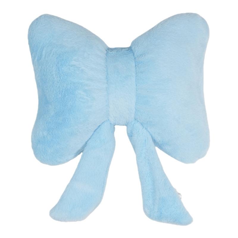 

Lovely Decorative Cushion with Bowknot Designs for Room Decoration and Comfortable Rest House синій