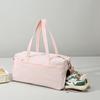Large capacity leisure travel bag high value fashion sports fitness bag with independent shoe compartment dry and wet separation handbag