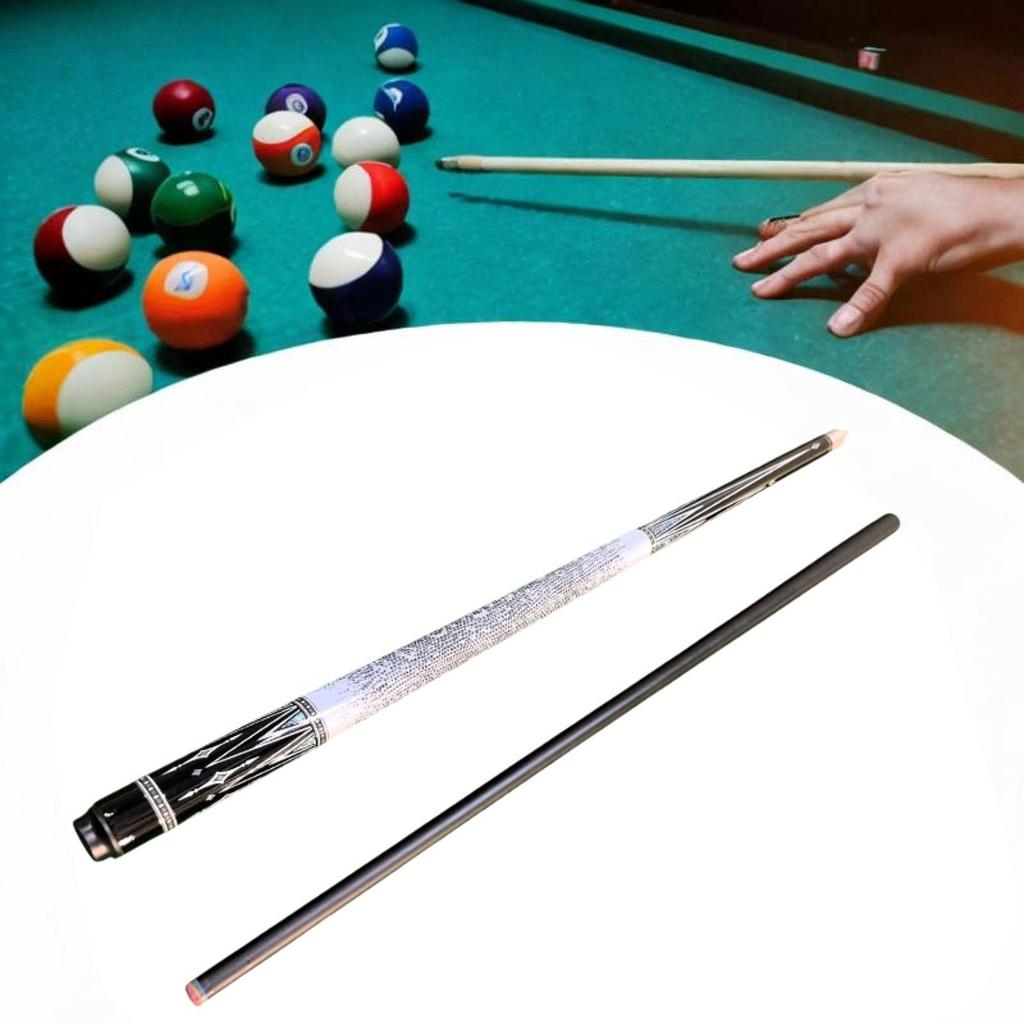 Pool Cue Stick Split Professional Portable Carbon Fiber Snooker Billiard Pool Stick for Professional Billiard Player Practice