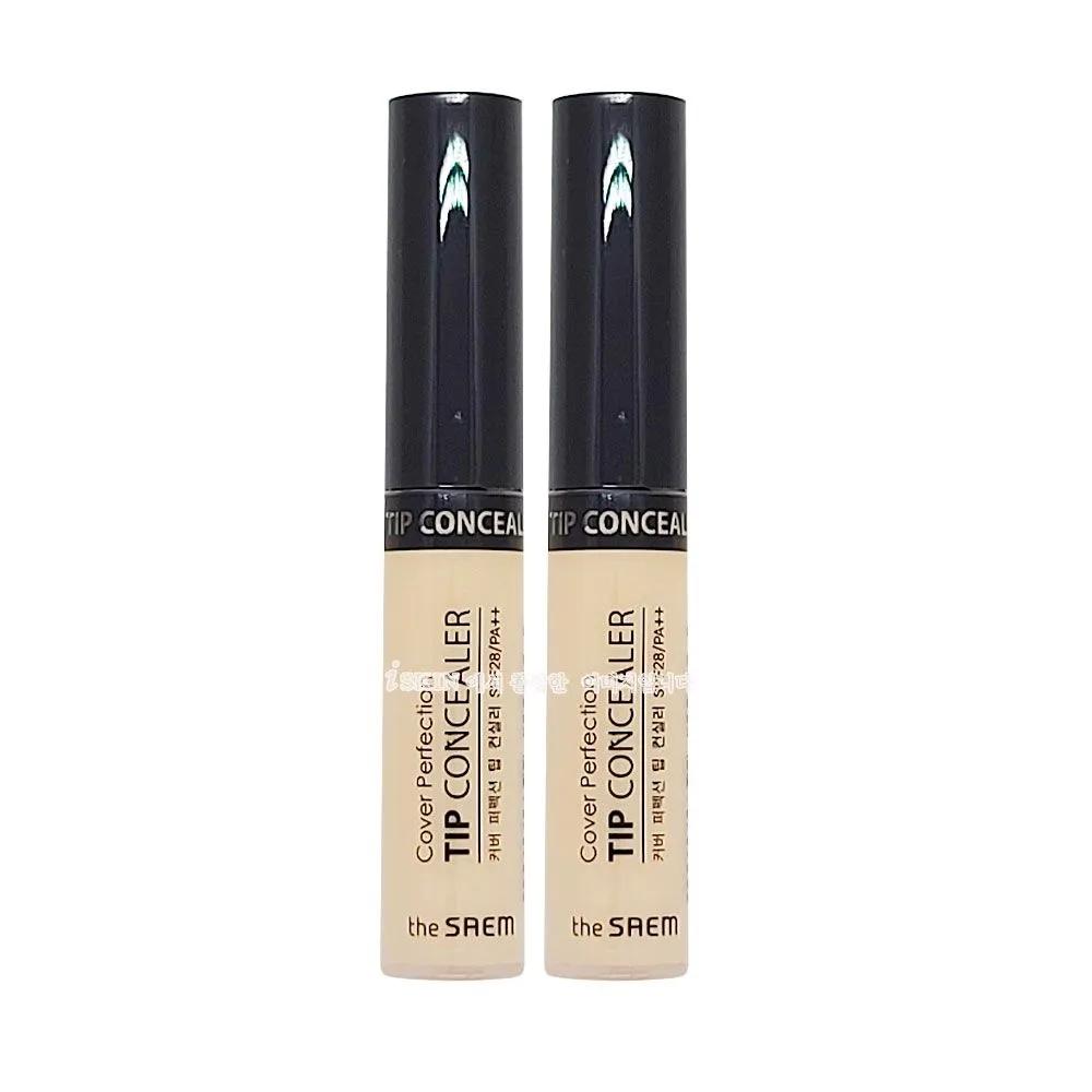 

1+1 The Saem Cover Perfect Tip Concealer Tip Concealer No. 01 x 2