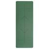 WEZHO 5mm Non-Slip Rubber Yoga Mat with Alignment Lines