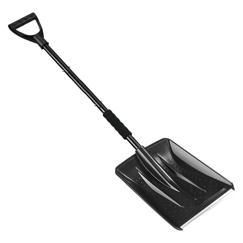 Emergency Snow Shovel Large Capacity Adjustable Car Snow Shovel Detachable Rotating Snow Removal Shovel for Home Garden Camping