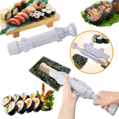 Nyaste Professionella Sushi Maker Rulle Snabb Ris Grönsak Kött DIY Sushi Bazooka Tillverkningsmaskin Form Kök Bento Tillbehör