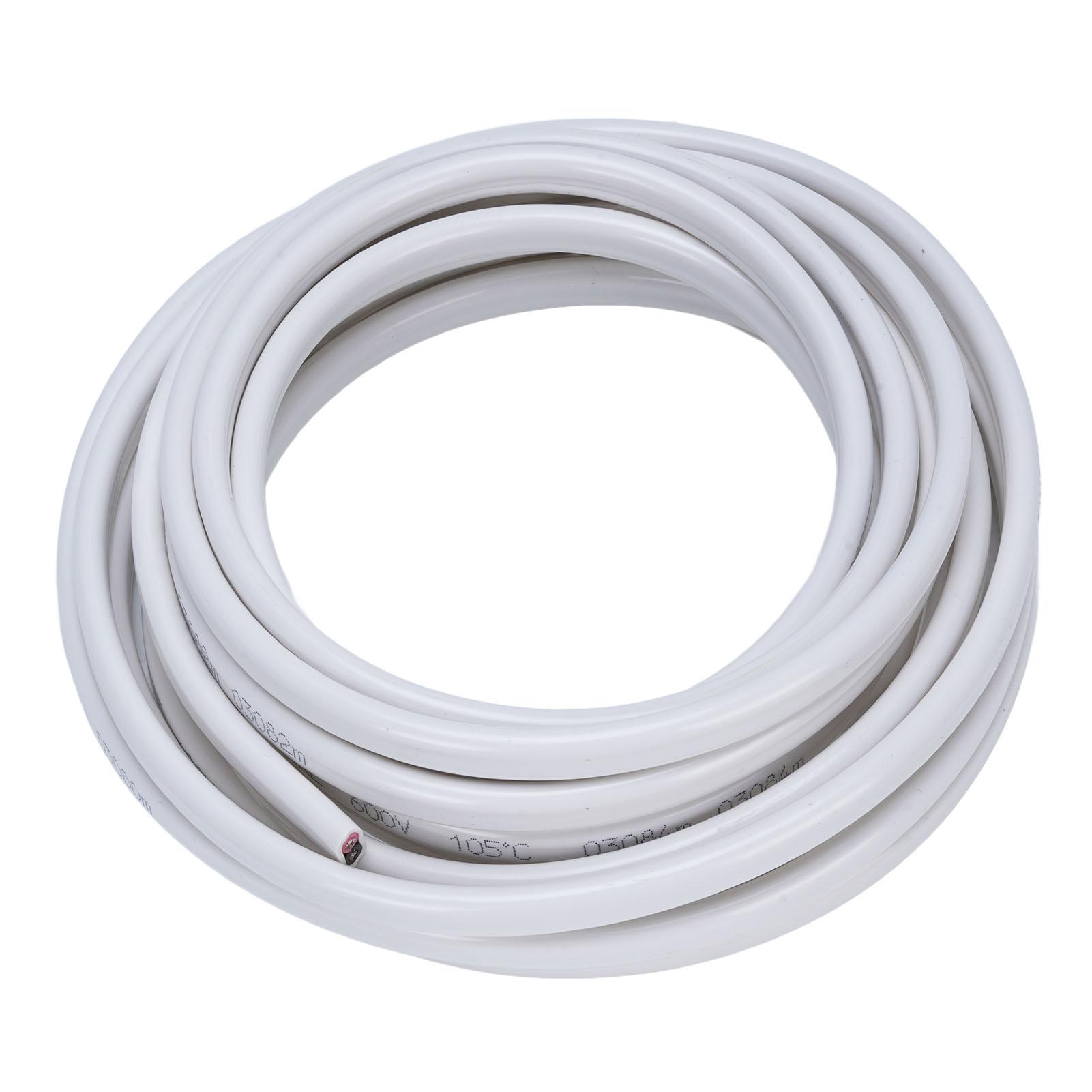 

Морський провід 14 AWG 600 В 20 футів 14AWG ПВХ Електричний кабель для човна 2 жили Багатожильний Ізольований Шнур живлення для автомобільної техніки, автофургона