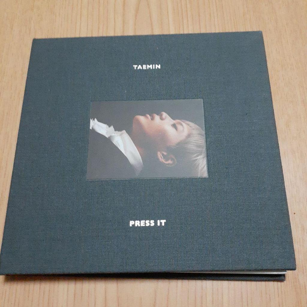 [USED] SHINee Taemin PRESS IT Trading Card Included