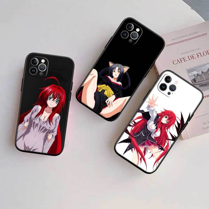 Rias Gremory Phone Case for Samsung S20 S21 S21S S22 S23 S24 FE Ultra Plus Lite F06 F16 M06 M16 M56 A07 A17 A36 A37 A55 A57
