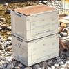 Collapsible Storage Bin with Lid Outdoor Car Trunk Multifunction Camping Foldable Plastic Folding Storage Boxes