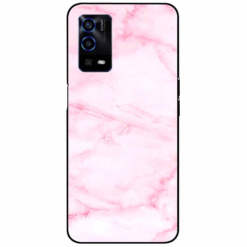 For Oppo A55 4G Case A 55 Silicone Soft Painted TPU Black Cover for Oppo A55 Case CPH2325 Cute Funda Coque for OPPOA55 6.51''