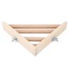 High Quality Parrot Standing Platform Rack Bird Climbing Wood Stand Cage Toy