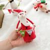 Christmas Tree Pendant Felt Desktop Ornament Snowman Deer Head Felt Small Pendant Decoration Christmas Pendant