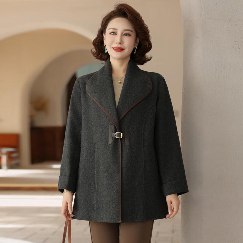 Women's Autumn Winter Wool Blend Overcoat