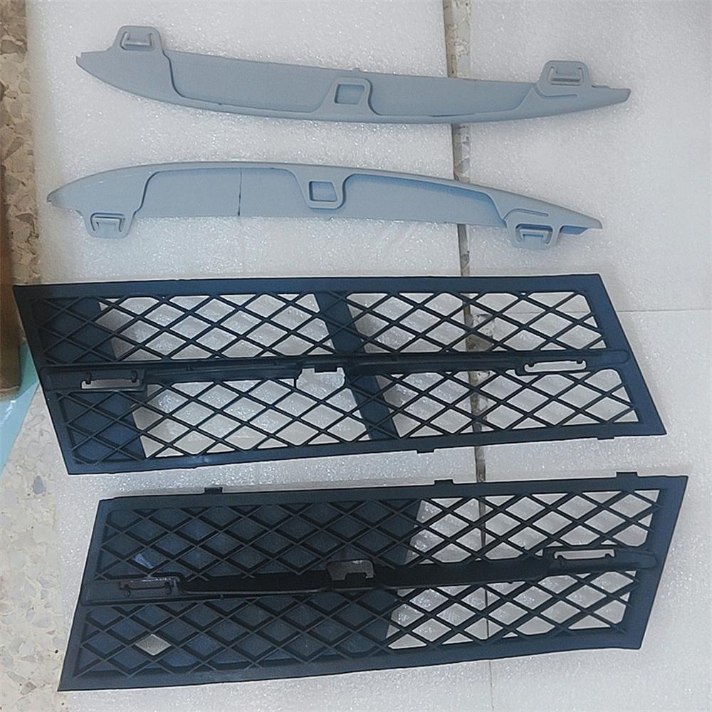 For 2010-2013 BMW 5 F10 F11 Front Lower Bumper Grille W/ Strips Kit 51117231860