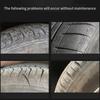 Tire Coating 320ml Wet Tire Finish Fast Drying Wheel Cleaner Long-lasting Tire Polish Waterproof For Cars Automobile
