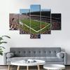 5Pcs Chicago Soldier Field Paintings Soccer Sports Stadium 5 Pieces Pictures Art Poster HD Print Home Decor No Framed Modern