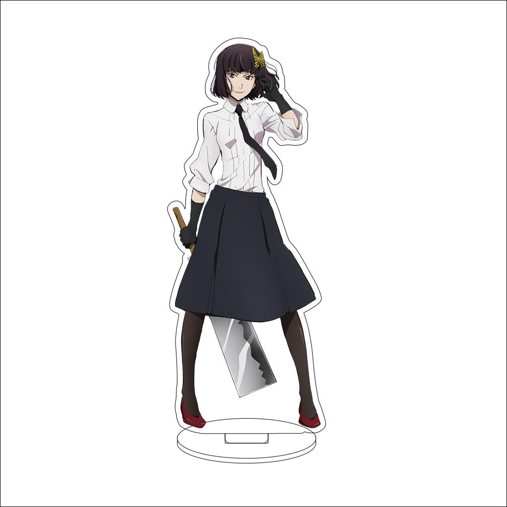 16CM Anime Cosplay Acrylic Stand Ornaments Edogawa Rampo Kunikida Doppo Dazai Osamu Figure Stand Halloween Christmas Gifts