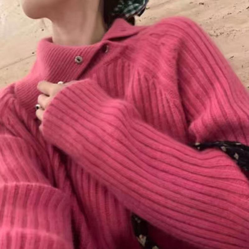 High-necked Two-wear High-end Knitted Sweater Women's Inner Wear Autumn and Winter Design Sense Simple and Versatile Solid Color Bottoming Shirt