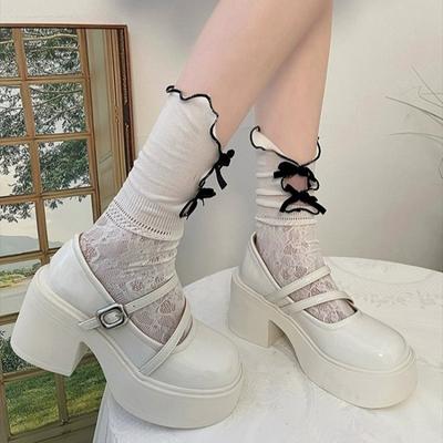Ultrahohe Mary Jane Schuhe für Damen 2024 Neu Gothic Dicke Sohle Pumps für Damen Übergröße Knöchelschnalle Party Lolita Schuhe