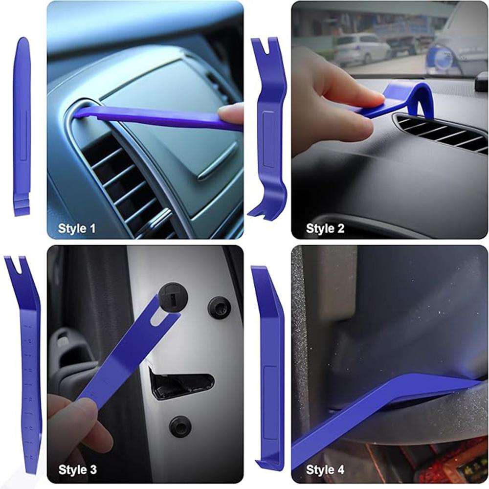 Auto Trim Removal Tools Kit, Car Repair Tool for Audio Radio CD GPS Door Disassembly Clip Clamp Trim Dashboard Removal Toolkit