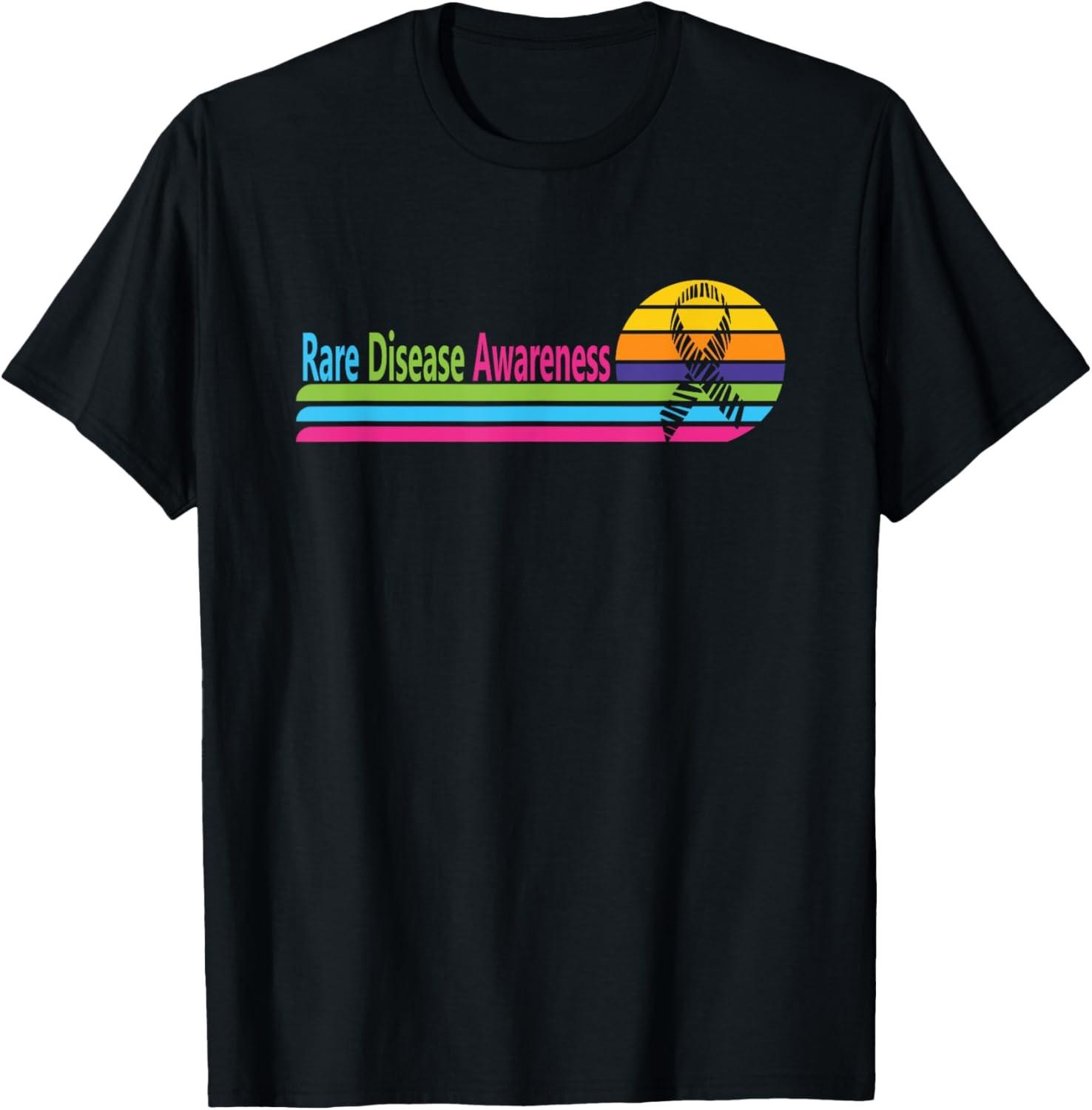 Rare Disease Day 2024 Cool Rare Disease Awareness T-Shirt S разноцветный