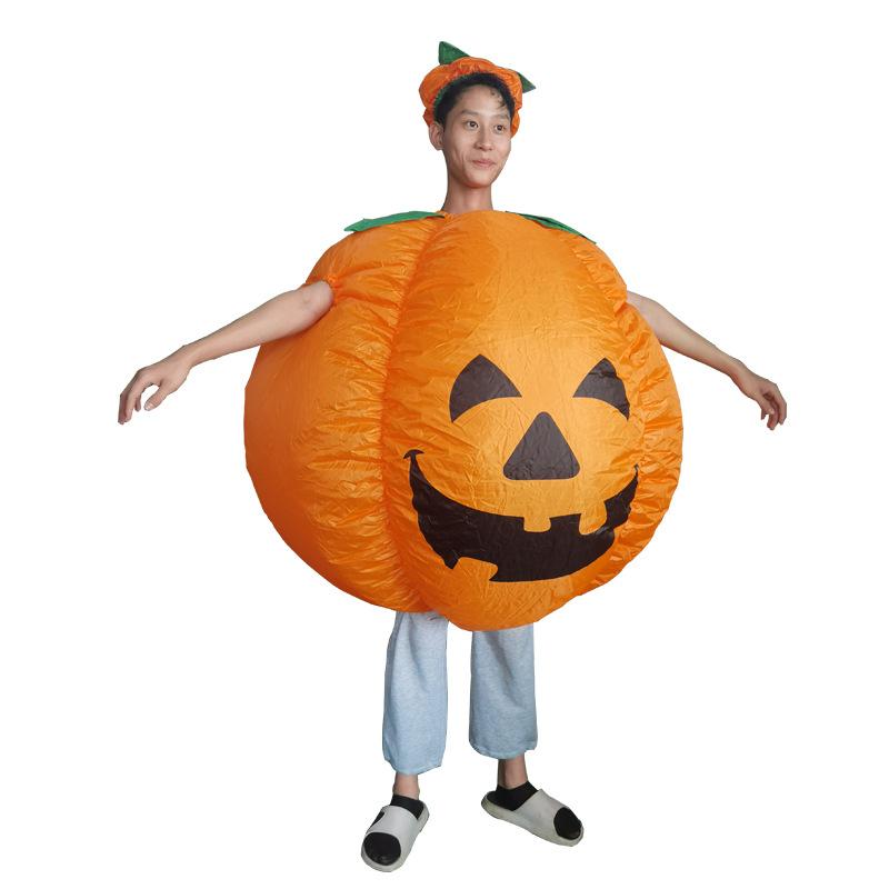Costumi di Zucca di Halloween Popolari Persone Zucca Costumi Gonfiabili Bambole Cartone Animato Vendita Diretta Costumi Gonfiabili di Zucca