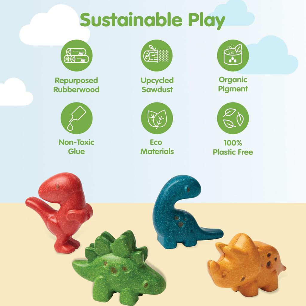 PlanToys Japan Dinosaur Set 6126