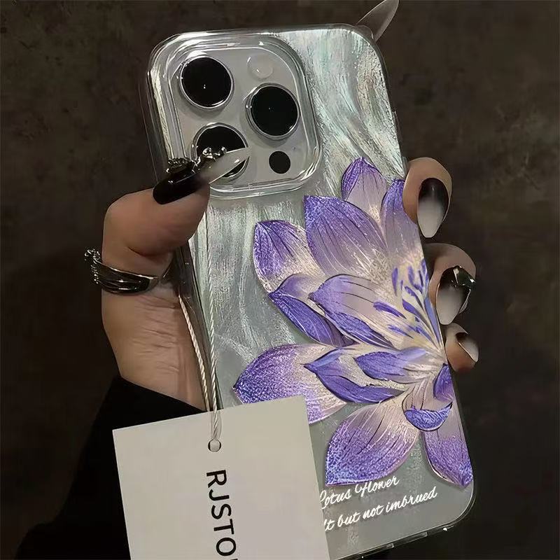 

Shell Mobile Patterned Floral Clear Covers Case Phone Cover TPU Leather For Xiaomi Samsung Iphone Resistant Synonym Phone Cover Xiaomi Redmi Note 13 Pro Plus 5G чорний