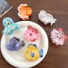 Acetic Acid Ocean Animal Hair Clip Korean Style Grab Clip Creative Small Shark Clip  Female