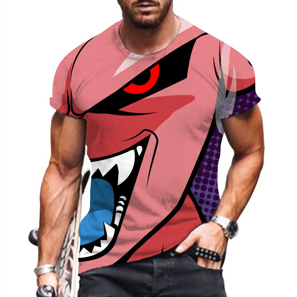 2026 Majin Buu T Shirt for Men Dragon Ball Z Short Sleeve Clothes Men's T-shirt S-6XL Goku Oversized Shirts Anime Super Saiya