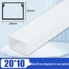 Aluminum Square Wire Trunking with Concealed Metal Clip Cover
