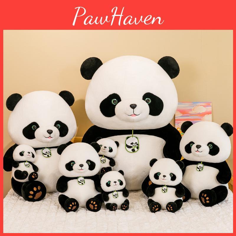 Adorable Panda Plush Toy Soft Stuffed Animal Doll Perfect For Collectors And Gifts
