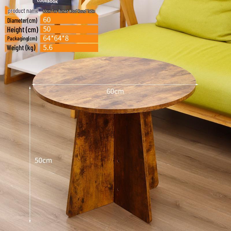 Modern Simple Coffee Table for Small Apartment Living Room or Balcony