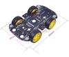 4WD Robot Chassis Kit with 4 TT Motors for ArduinoRaspberry Pi