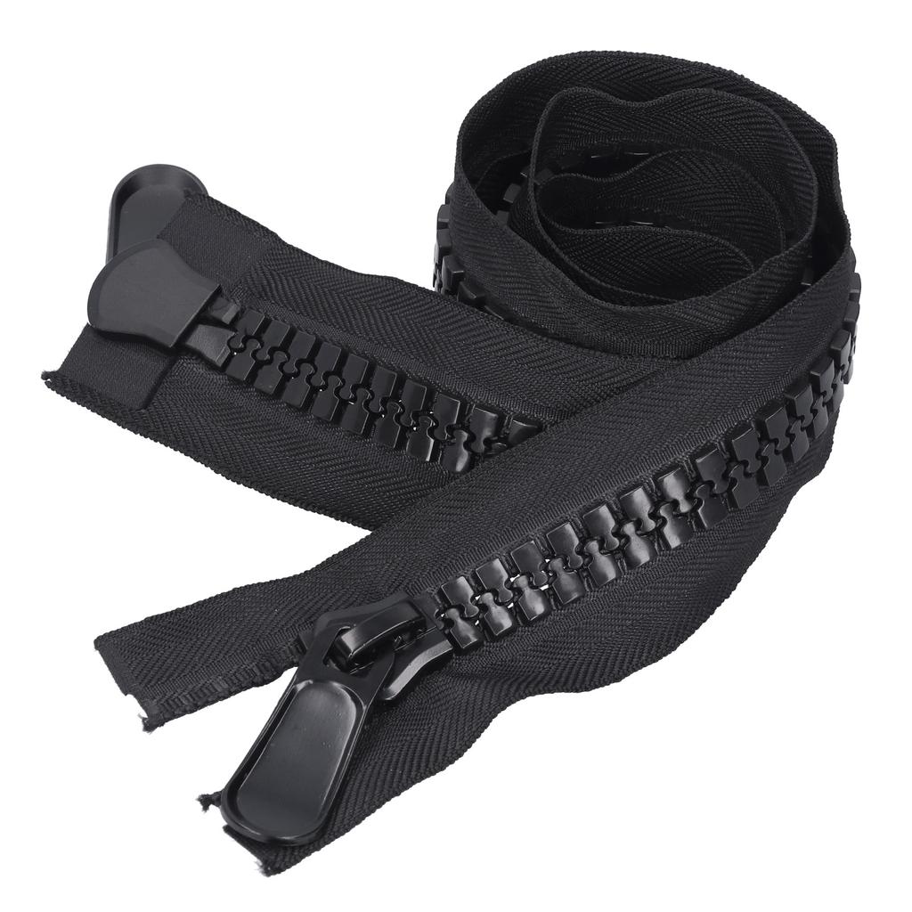 Large Plastic Zipper with Pulls Open End Tent Bag Zippers for DIY Sewing Accessories106CM