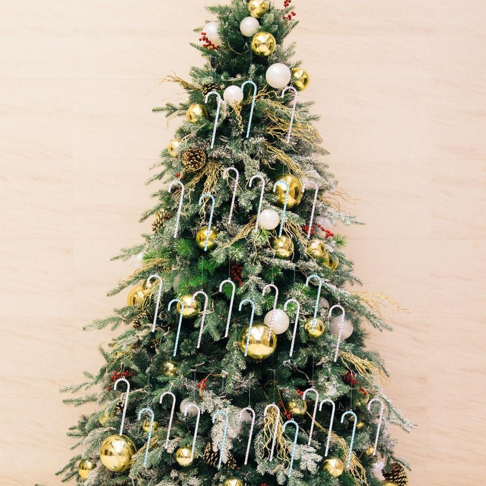 Shatterproof Acrylic Snowflakes Transparent Xmas Tree Ornaments Christmas Snowflakes  Party Decor