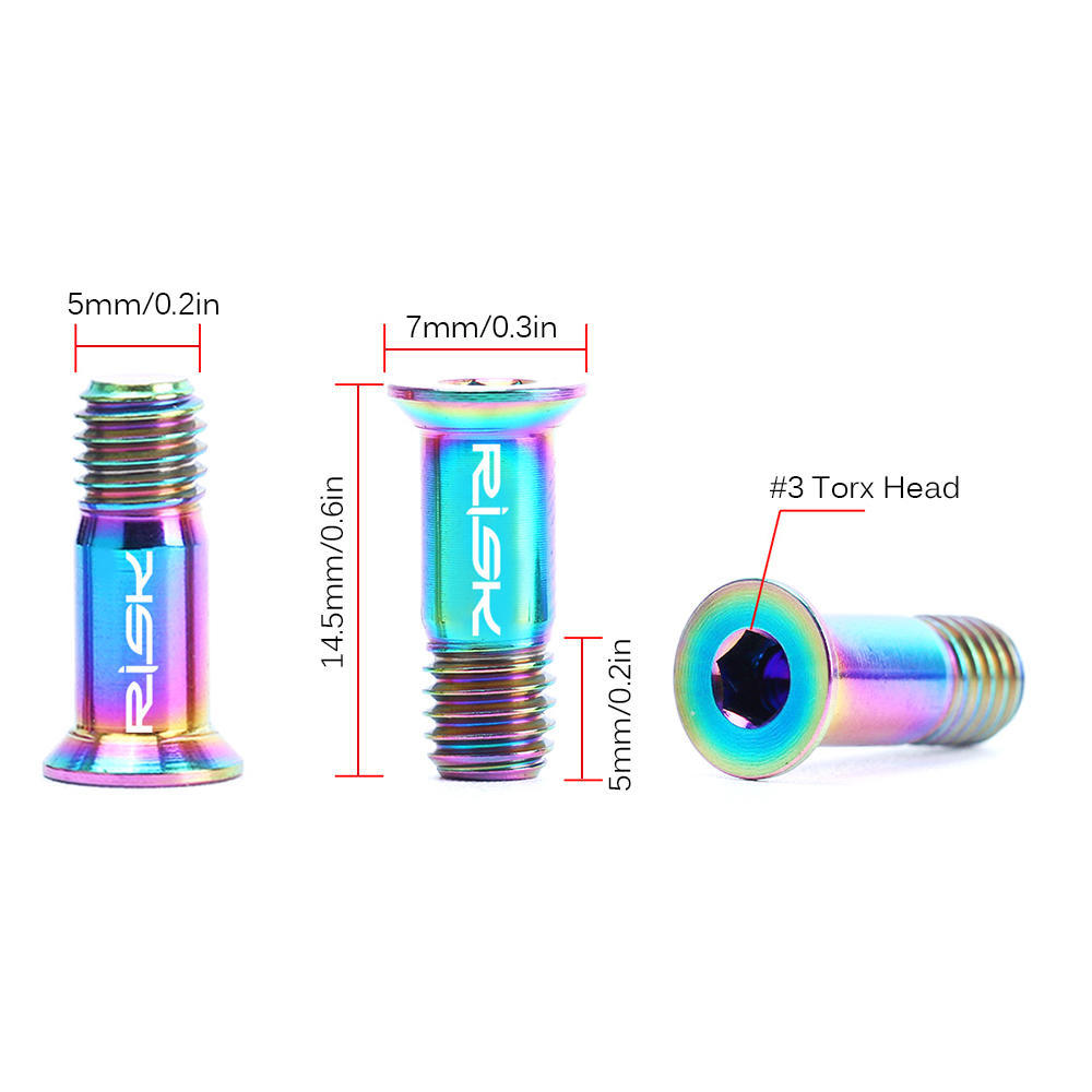 M5x14.2mm Cykel MTB Bolt Mountain Bike Ultralätt stamskruv