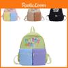 Kids Lightweight Backpack With Stitching Details For School And Travel