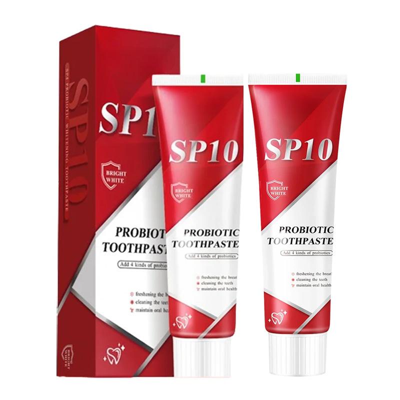 Dentifrice probiotique SP-10 Blanchiment des dents Élimine la plaque dentaire Taches Blanchiment des dents Hygiène bucco-dentaire Propre Haleine fraîche Produit de soin des dents