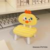 Cute Animal Desk Phone Holder - Creative Puppy, Chick, Rabbit Ornaments with Soft Rubber Chair