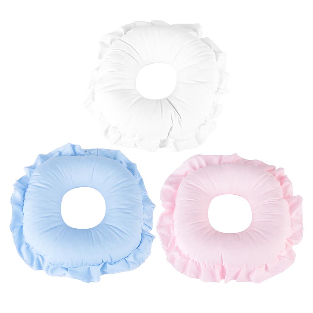 Polyester Face Relax Pillow SPA Salon Massage Hollowed Pillow Nap Rest Cushion