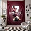 Cristiano Ronaldo Vægtæppe Boligindretning Væghængende Stof til Soveværelse Stue Baggrund