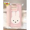 Kawaii Miffy Rabbit Phone Case Is Suitable for 16PROMAX 15 Transparent 14 Simple 13 Soft Cartoon Cute Case 12/11