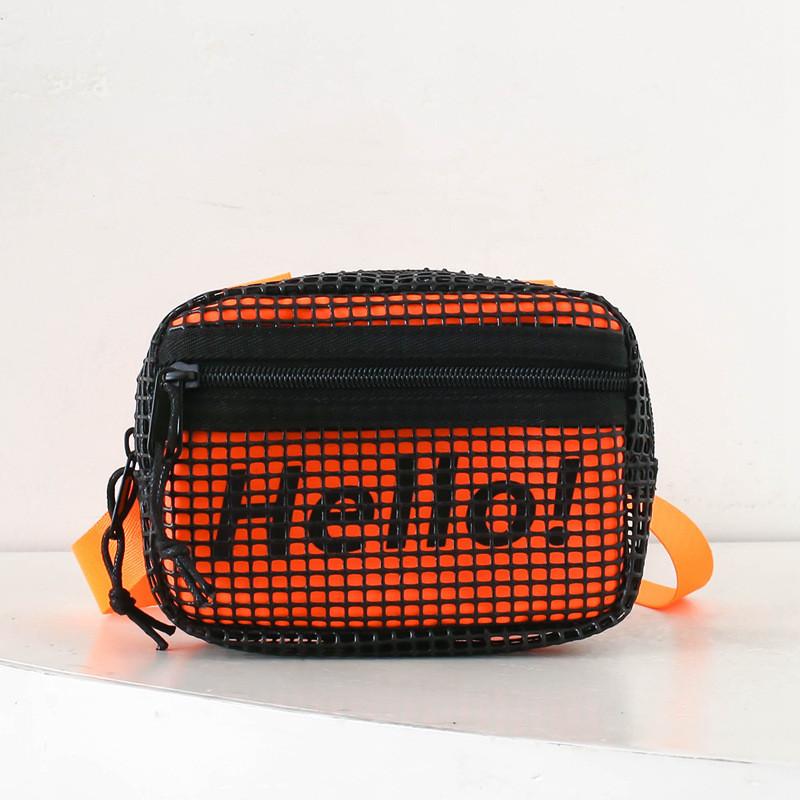 

Trendy Unisex Mini Shoulder Bag For Boys And Girls With Alphabet Design оранжевый