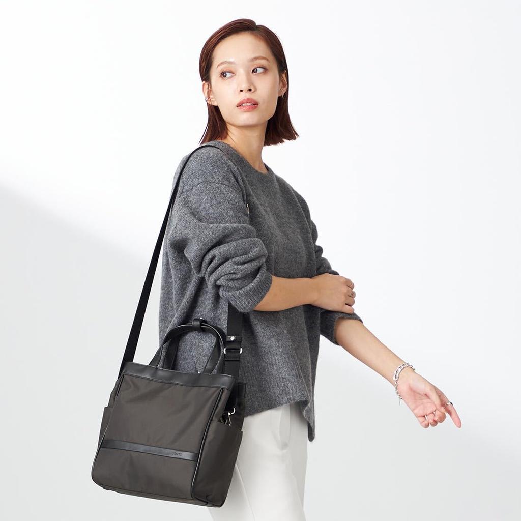 Izac Travel Horizon 2-Way Mini Tote Bag, Black (10)