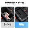 For Honda CR-V 6th  2024 2025 CRV Hybrid ABS Car Central Armrest Storage Box Cover Center Console Flocking Organizer Tray