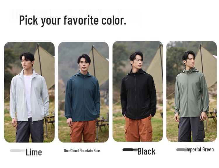 Unisex Ice Silk Sun Protection Jacket, Thin, Breathable, Quick-Dry, UPF 50+, Couple Style, High Quality.